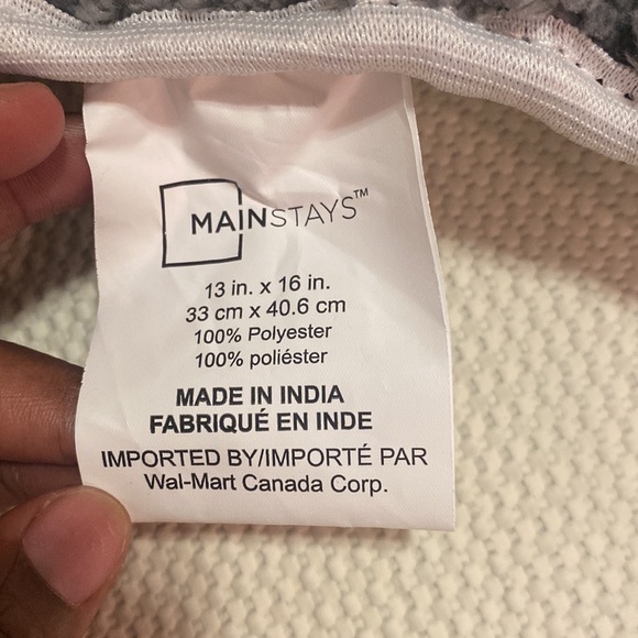 Mainstays grey toilet seat cover NWOT - Picture 8 of 9